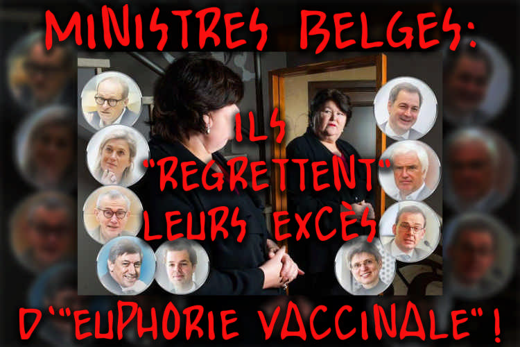 Les ministres belges regrettent leur excès d'« euphorie vaccinale » !
