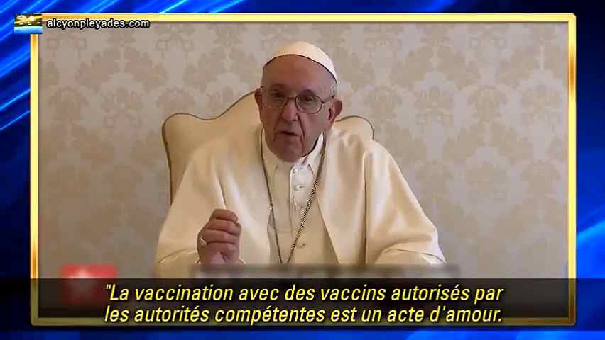 Pape François : « La vaccination est un acte d'amour »